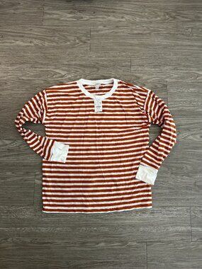 J. Crew Striped Long Sleeve Tee Shirt - NWOT Size M